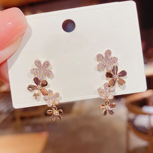 Imitation Pearl Dangle: Faux Pearl Drops.
