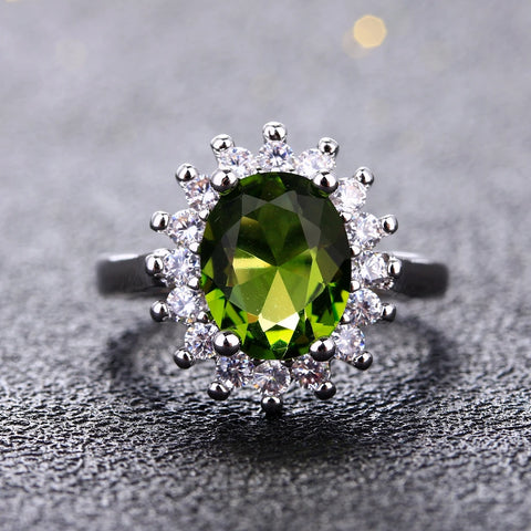 S925 Silver Ring Flower Silver Rings