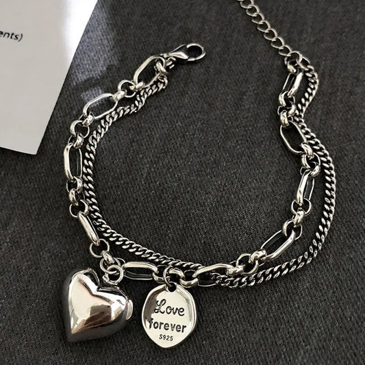 925 Sterling Silver Charms Bracelets