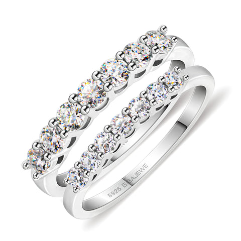 GIGAJEWE Moissanite 925 Silver Ring