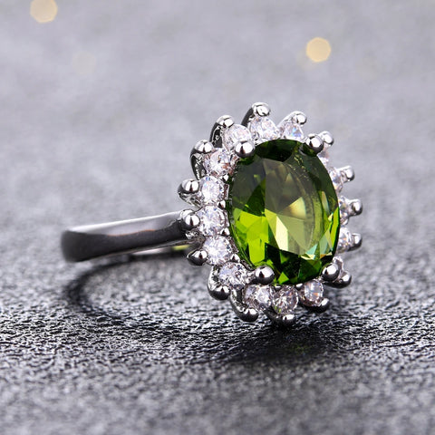 S925 Silver Ring Flower Silver Rings