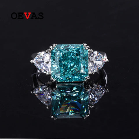 OEVAS 100% 925 Sterling Silver 10*10mm
