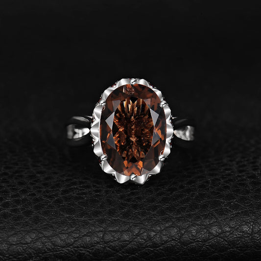 JewelryPalace Large 5.7ct Genuine Oval
