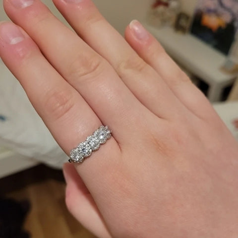 New Women's 925 Sterling Silver Ring