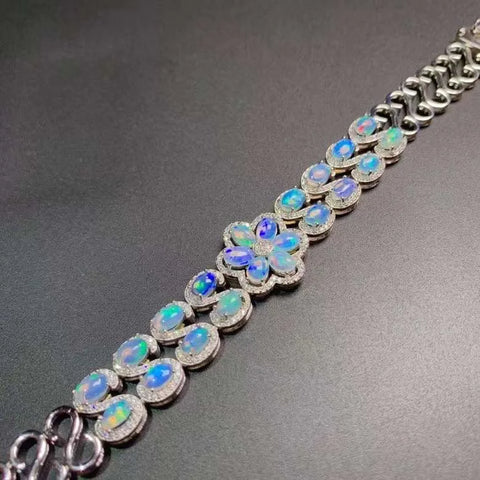 Natural opal bracelet