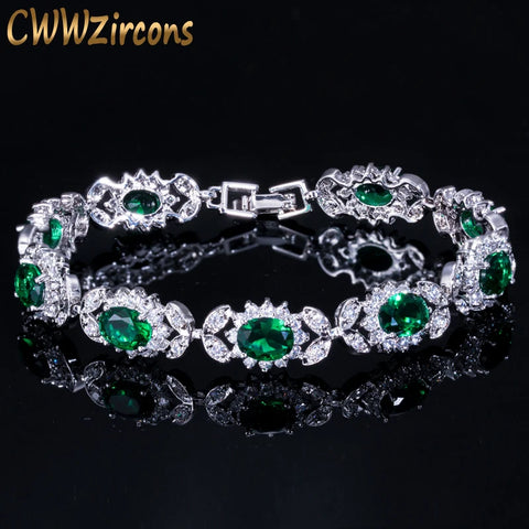 CWWZircons Luxury Dark Green Crystal
