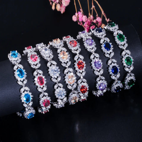 CWWZircons Luxury Dark Green Crystal