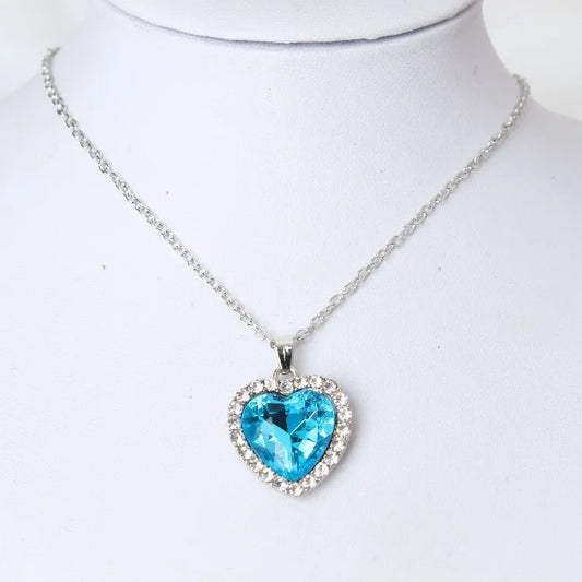 Punk 2019 Fashion Necklace Wholeheartedly Crystal Women Love Necklace Wholesale Sales Statement Necklace Pendant
