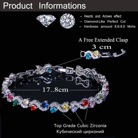 ThreeGraces European Style White Gold Color