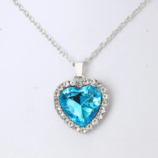 Punk 2019 Fashion Necklace Wholeheartedly Crystal Women Love Necklace Wholesale Sales Statement Necklace Pendant