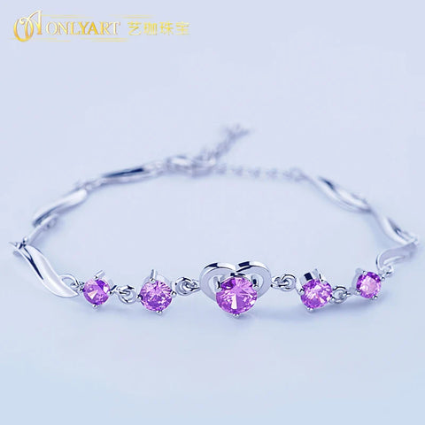 100% Silver 925 Women Bracelet