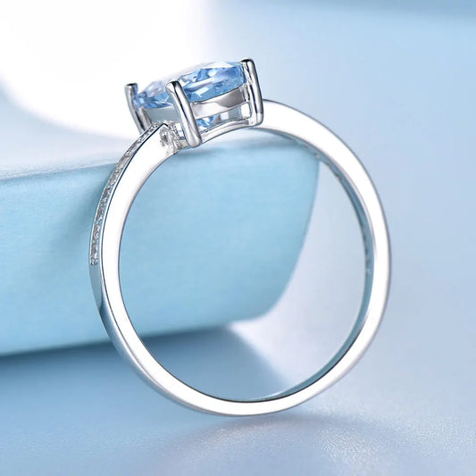 UMCHO Genuine 925 Sterling Silver Rings