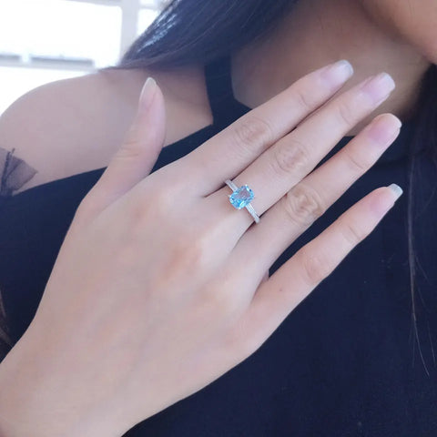 UMCHO Genuine 925 Sterling Silver Rings