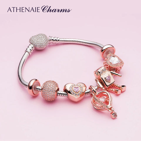 ATHENAIE 925 Sterling Silver Bracelet y Gift