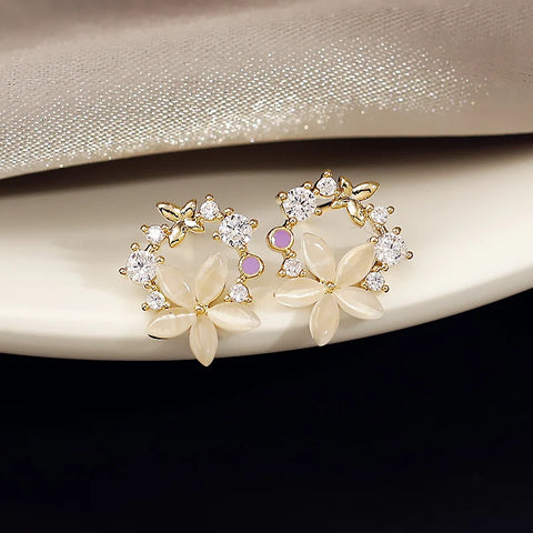 Zircon Clip On: Zircon Ear Cuff.