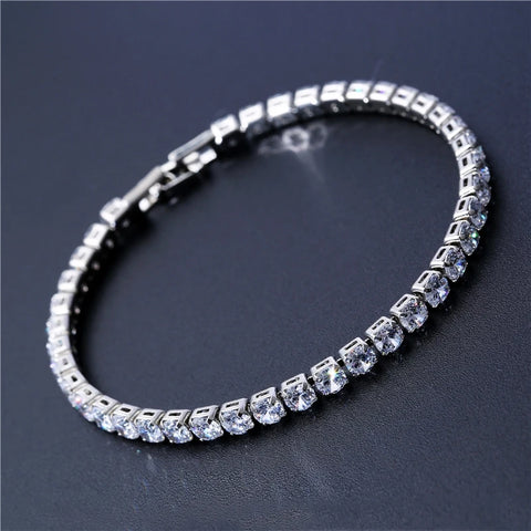 Cubic Zirconia Tennis Bracelet