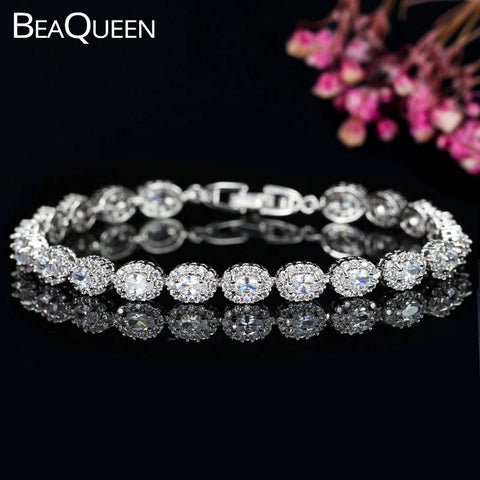 BeaQueen Brand Women Silver Color Jewelry