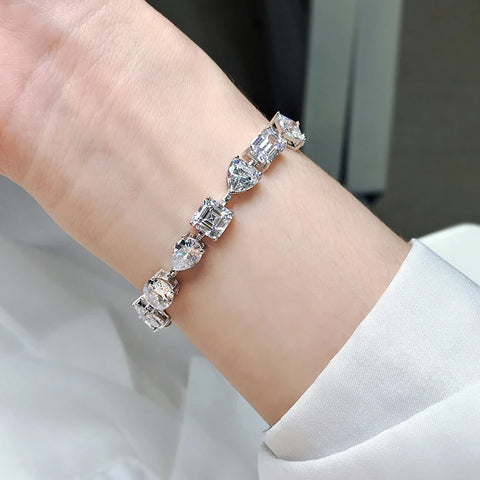OEVAS 100% 925 Sterling Silver Full High Carbon