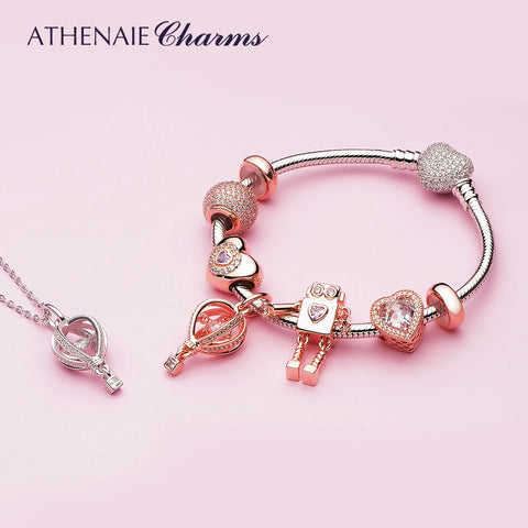 ATHENAIE 925 Sterling Silver Bracelet y Gift