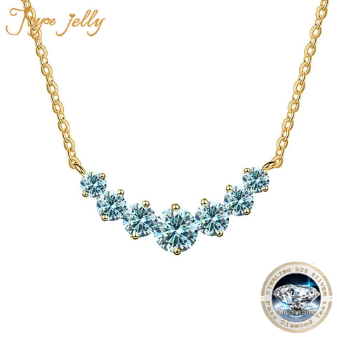 JoyceJelly All D VVS1 Moissanite Necklace