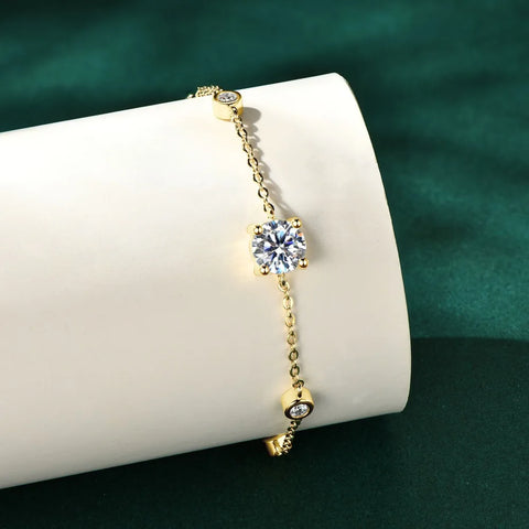 Bracelet 925 Silver Wedding Jewelry