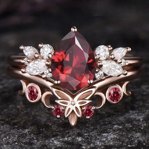 Exquisite Rose Gold Color Ring - BOLEVARD RING