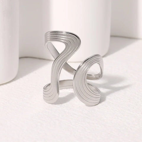 Rust Proof Stainless Steel Big Personal Ring