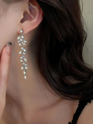 2pcs fashionable and high-end long tassel