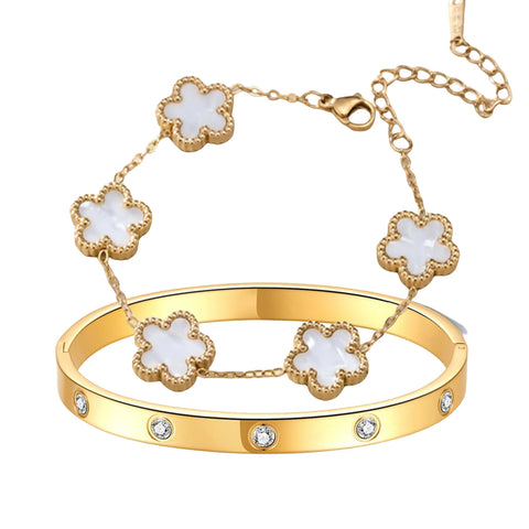 Stainless Steel Bracelet 316L Sparkle Jewelry