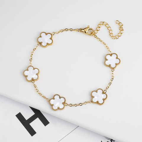 Five Leaf Plum Blossom Bracelet