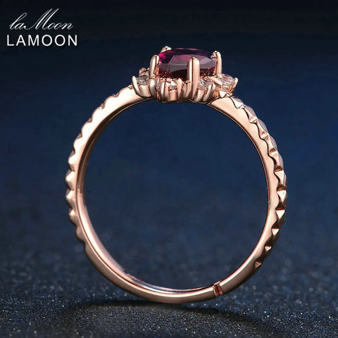 LAMOON 925 Sterling Silver Ring