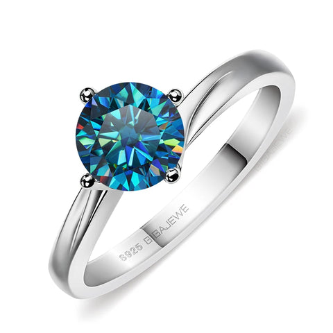 GIGAJEWE Moissanite1.0ct 6.5mm NovaColor