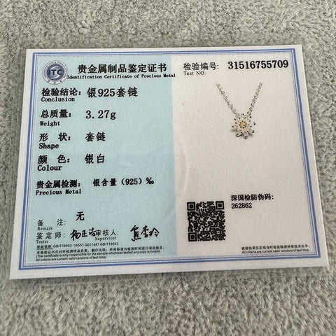 925 Sterling Silver lotus  Necklaces & Pendants For Women High Quality Sterling-silver-jewelry