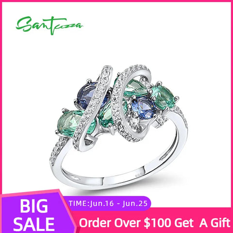 SANTUZZA 925 Sterling Silver Rings