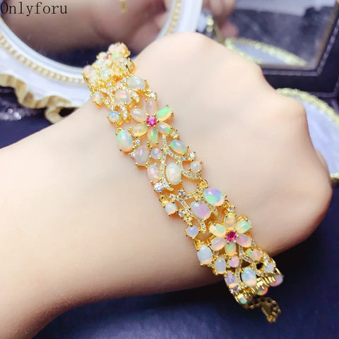 Natural Opal bracelet Classic Fashion Jewelry