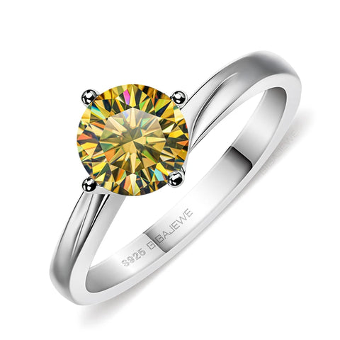 GIGAJEWE Moissanite1.0ct 6.5mm NovaColor