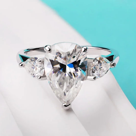 GRA Certified 1-4CT Pear Cut