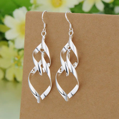 Original 925 Sterling Silver New Earrings