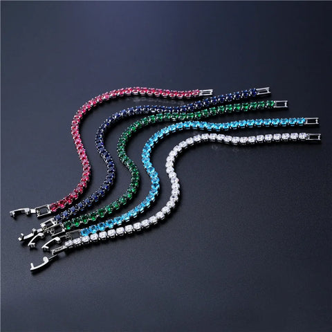 Cubic Zirconia Tennis Bracelet