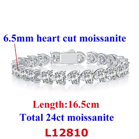 DJMAX Full Moissanite Bracelet