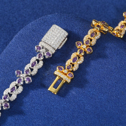 Sterling Silver Infinity Cross Bracelet