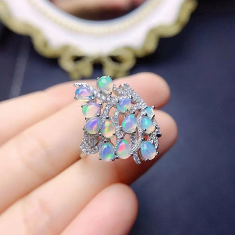YULEM High Gem Rings