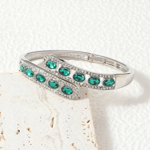 Retro Emerald Green Women's Bracelet