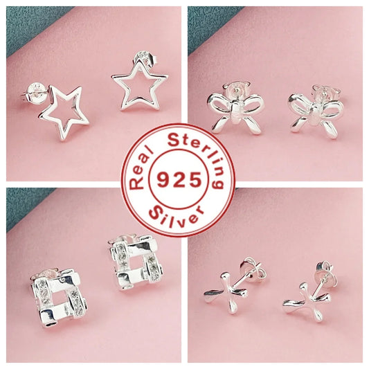 Andara Genuine 925 sterling silver earrings