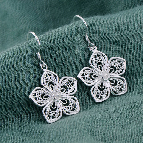 Original 925 Sterling Silver New Earrings