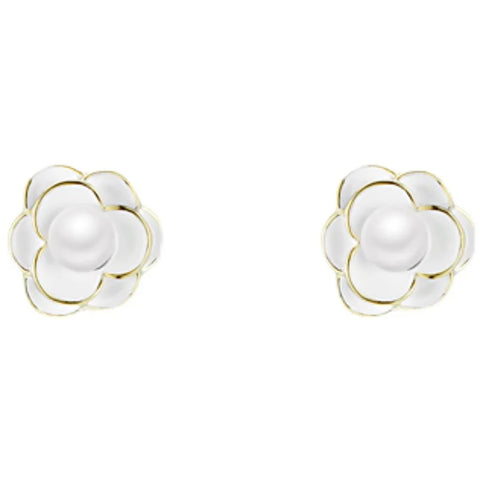 2024 New Romantic Camellia Flower stud earrings
