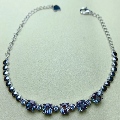925 Sterling Silver Tennis Bracelet
