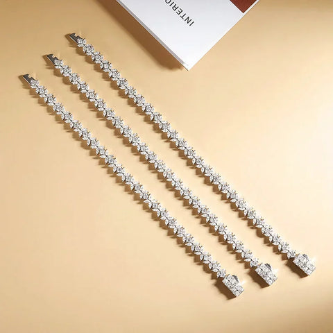 Full Moissanite Bracelet