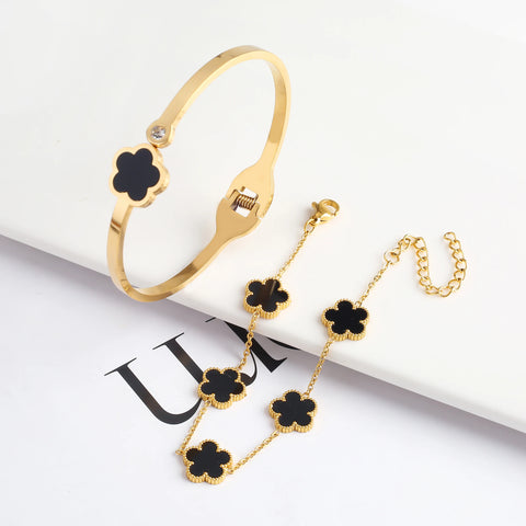 Five Leaf Plum Blossom Bracelet