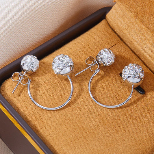 Promotional Shambhala Double Ball Earrings